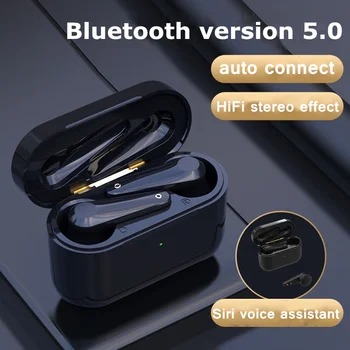 

Wireless Headphones Bluetooth Headset HiFi sound Noise Cancelling Earbuds With microphone HD call Fingerprint Touch Earphones