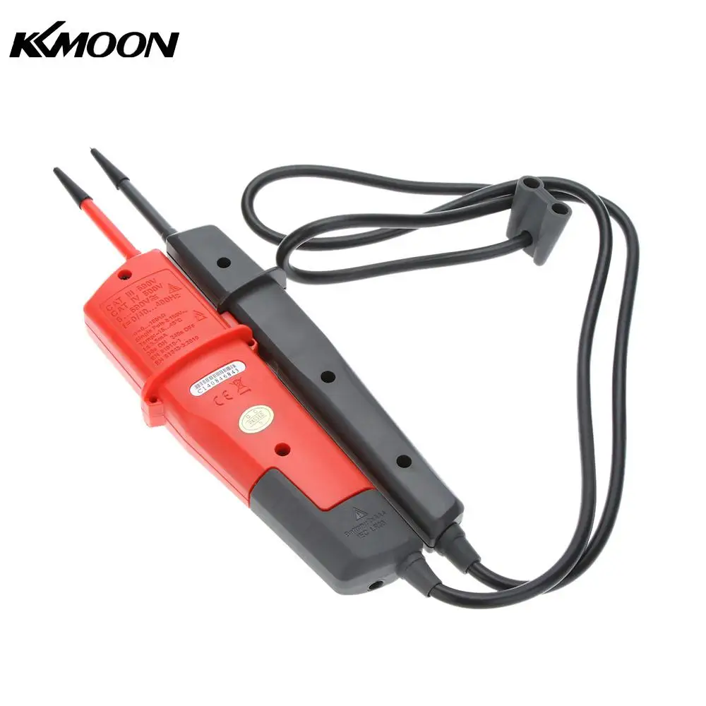 

Mini Voltage and Continuity Tester Multi-function Auto Range Voltage Teter Pen LCD Digital VoltMeter With Date Hold RCD Tester