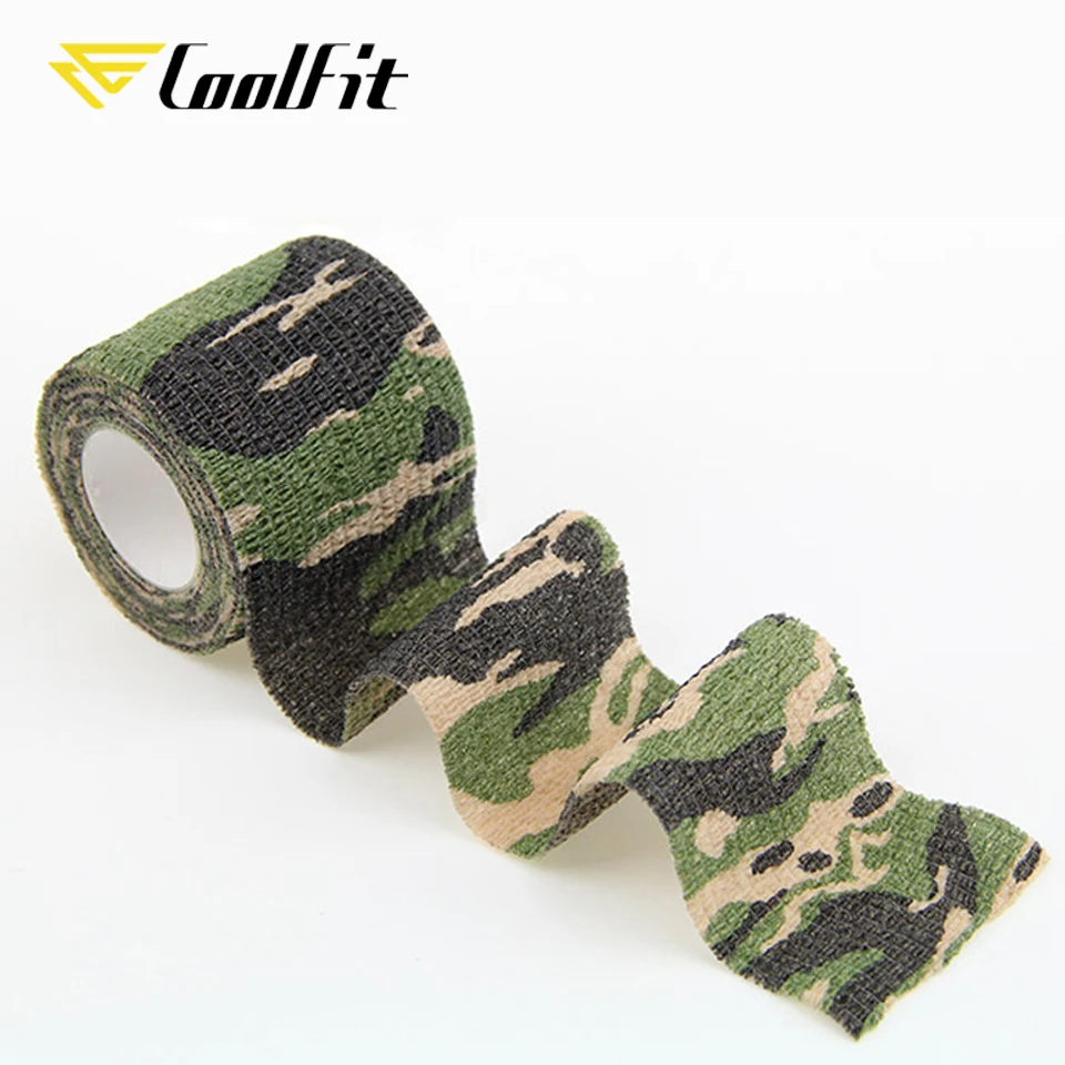 Самоклеящаяся эластичная лента CoolFit 5 см * 450 нетканый материал защитное
