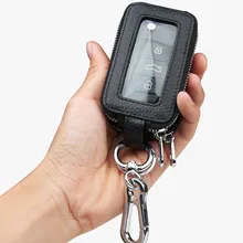 Многофункциональная дизайнерская сумка для ключей, мужская кожаная сумка для ключей, женская сумка для ключей, подвесной брелок с кольцом, большая емкость