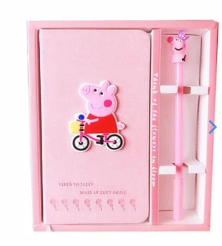

Journal Gel Pen Set Notebook with Pen, Handmade Portable Diary Birthday Gift Box Sketchbook Diary Notepad Set for Girls Kids