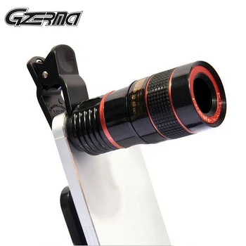 

Clip 12X Zoom Cell Phone Telescope Lens Universal Telephoto External Smartphone Camera Len For iPhone SE 11 X 8 7 For Samsung S9