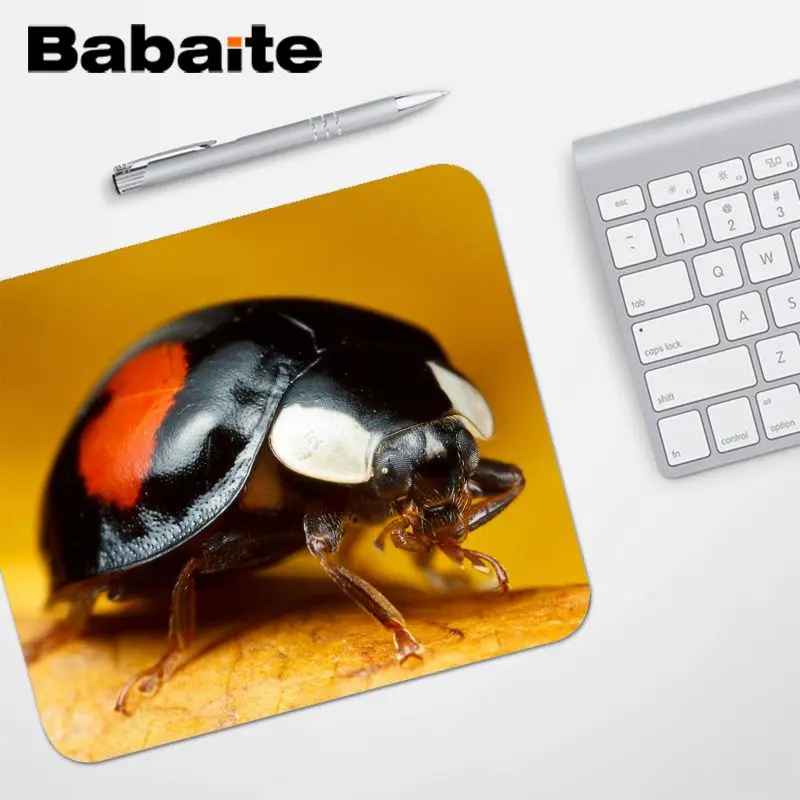 Babaite, высокое качество, насекомые, божья коровка, сделай сам, дизайн, игровой коврик для мыши, гладкий коврик для письма, настольные компьютеры, мат, игровой коврик для мыши, игровой коврик для мыши