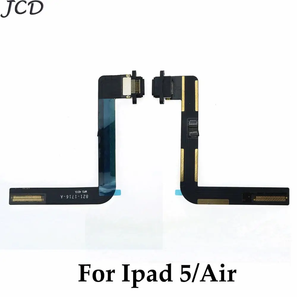 For iPad 5 Air JCD для ipad 5 Air A1474/A1475 A1822 зарядный порт гибкий кабель+ USB док-станция разъем зарядное устройство Запчасти для ipad 6 Air 2 - Цвет: For iPad 5 Air