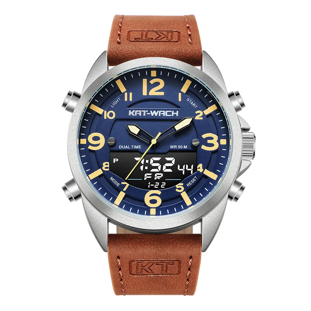 

Kt1818 Male Shiduo Function Electronic Watch Outdoor Sports Mountaineering Waterproof Watch Alarm Clock Luminous Quartz Watch