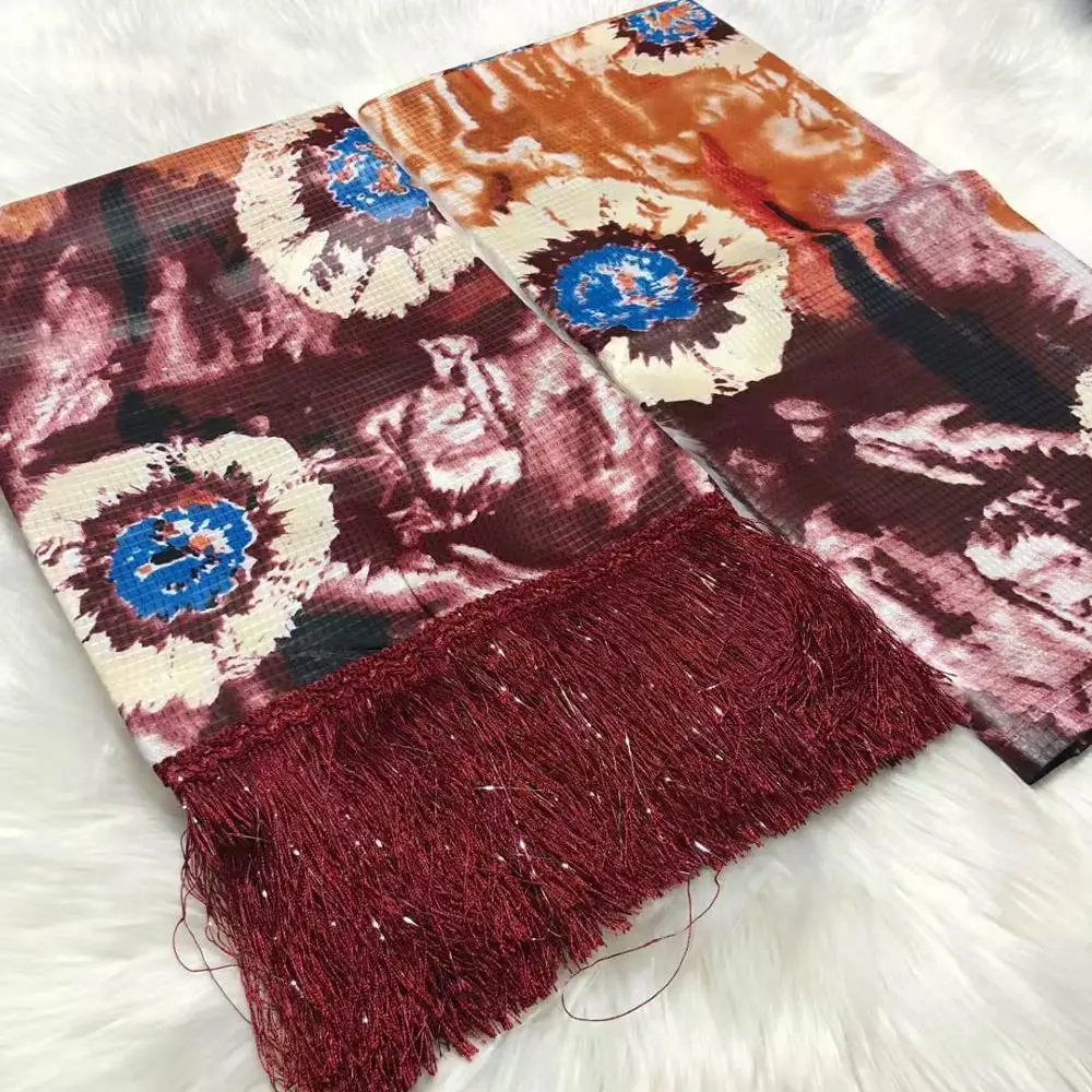 Еще Летающий Африканский Базен riche ткани высокое качество kampala Базен кружева последние Базен парча ткань подходящая блузка 5+ 2 ярдов