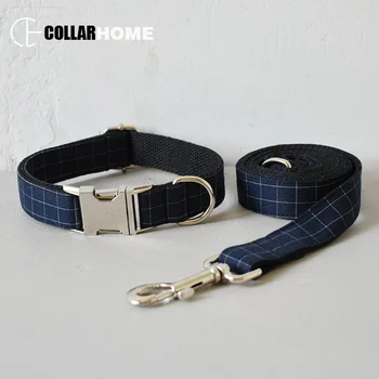 

Nylon dog leash collar heavy duty clip buckle adiustable pet collar for medium large dog spuppies bulldog puppy neck straps