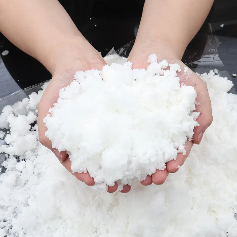 

50g Magic Snow Christmas Gift Diy Artificial Snow Instant Snow Powder Fluffy Snowflake Super Absorbant Frozen Party Magic Prop