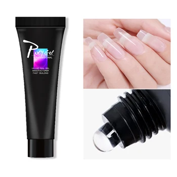 

LAKIMU 11g UV Poly Quick Builder Gel Nails Permanent Acrylic Extension Poly Gel Manicure Tools Nail Art