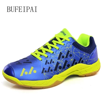 

BUFEIPAI lightweight breathable women's badminton shoes high quality EVA non-slip training professional badminton shoes men