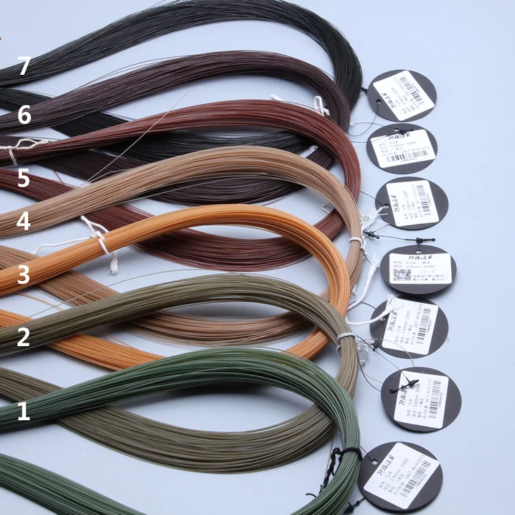 

8-| 10 | 12 | 14 0.3-1. 4 Mm Fishing Gear Fu Shop Dark Gray Black And White with Pattern Hard Tone High Quality Nylon Fishing Li