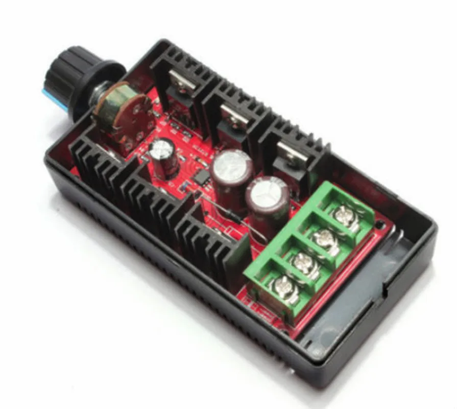 1pc PWM Motor Speed Governor Controller Speed Controller 2000W Electronic Speeder 12/24/36/50V 40A
