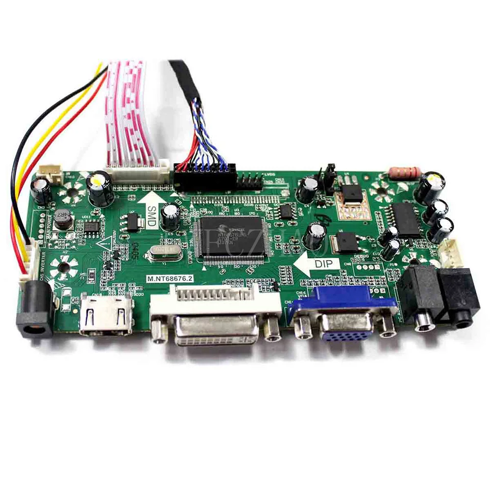 Monitor de Placa Original m. Nt68676 Hdmi Mais Dvi Mais Vga com 14.9 Polegadas Substituição de Tela Lcd 1280*390 Painéis e LCDs p/ tablet - Imagem 5