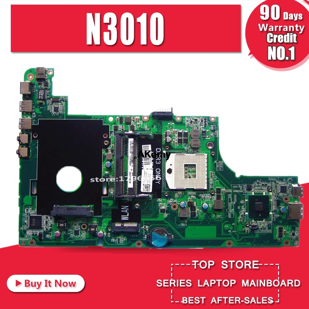 

CN-0Y5C30 0Y5C30 Y5C30 For DELL N3010 Laptop Motherboard DA0UM7MB6E0 HM57 DDR3 Full Tested Free Shipping