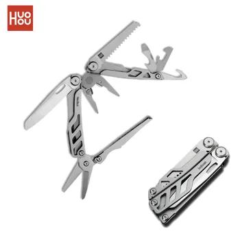 

HUOHOU Portable Multi-function Folding Knife Multi-tool Survival Tool Bottle Opener Keychain Plier Outdoor Supplies Camping Tool