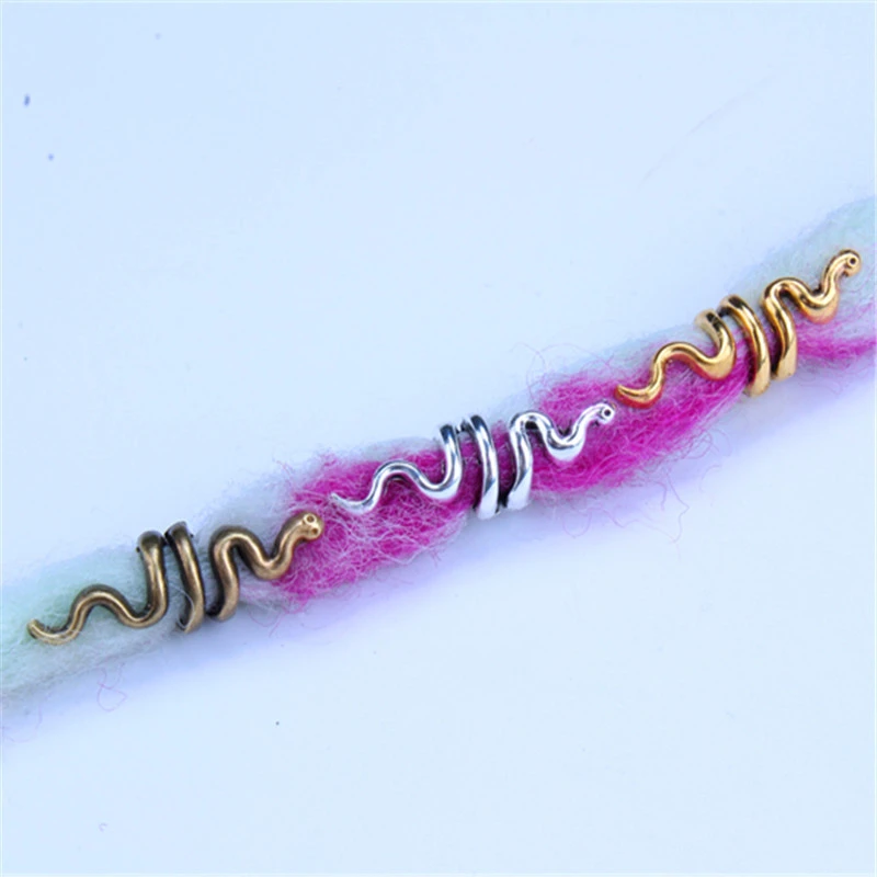 20/40 PCS Dreadlock   ׼   öƽ Ӹ  ũ  ߰ Ӹ        