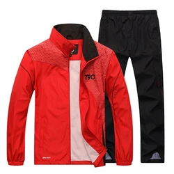 Survêtement 2 pièces pour hommes, 4XL 5XL, ensemble de vêtements décontractés, sweat shirt de sport, nouvelle collection 2020 