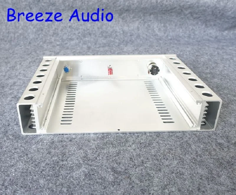 BRZHIFI BZ3206A алюминиевый чехол с двойным радиатором для усилителя мощности