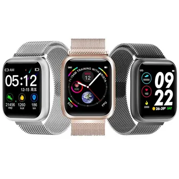 

F11 Fitness Bracelet Blood Pressure Heart Rate Monitor Waterproof Smart Bracelets Full Touch Screen Men Women Watch 1.3 Screen