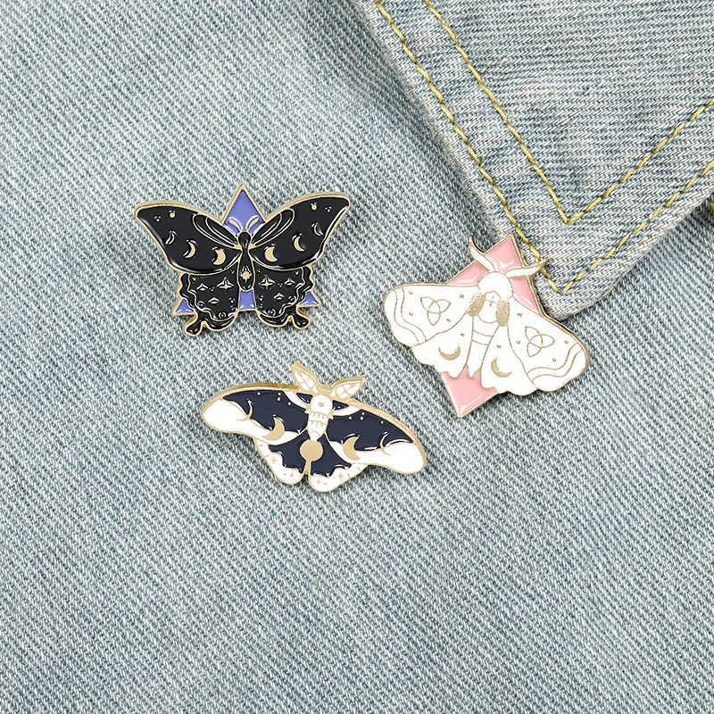 Happy Butterfly Badge Personalized Animal Friends Brooch Combination Denim All-match Decoration Backpack Exclusive Medal Wear | Дом и сад