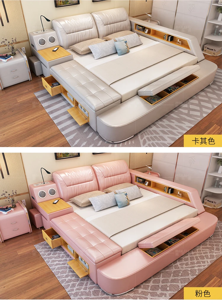 卡其+粉色