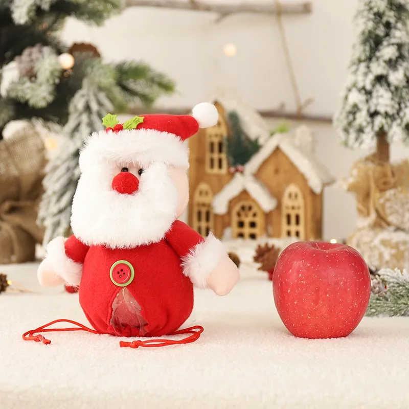 

New Christmas Fruit Packing Bag Cute Doll Apple Packing Bag Children's Couple Christmas Gifts Small Gifts