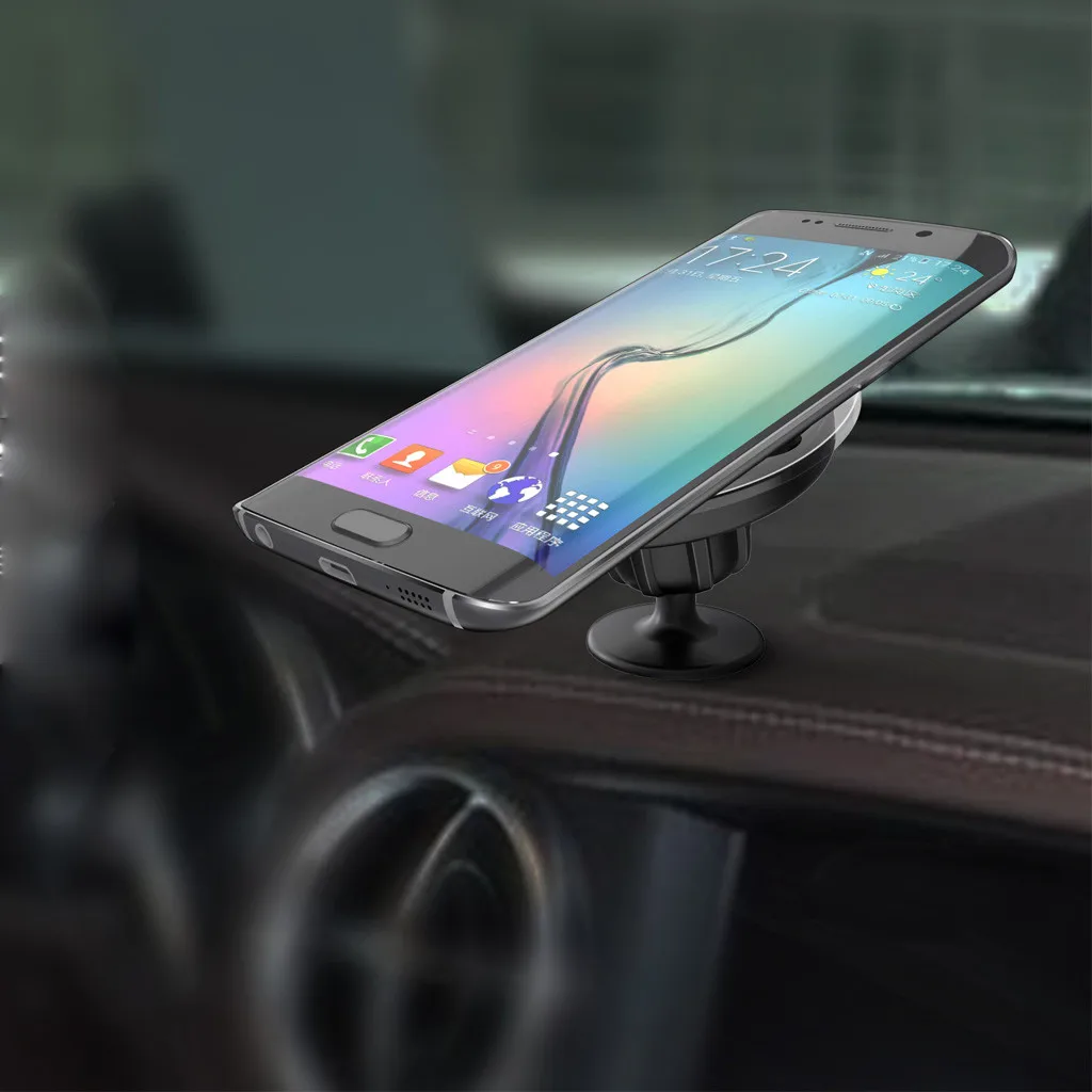Присоска автомобильное беспроводное зарядное устройство для iPhone XS Max XR X 8 Plus 10 Вт Быстрое Qi Беспроводное Автомобильное зарядное устройство для samsung S9 S8 Note 9 note 10