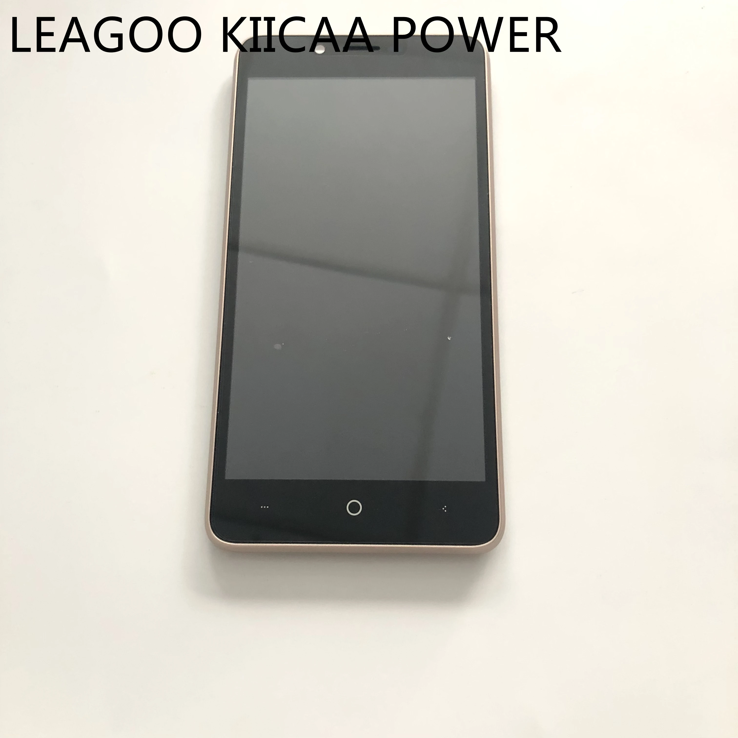 Б/у ЖК экран + дигитайзер сенсорный рамка для LEAGOO KIICAA POWER MT6580A 5 0 дюймов 1280x720