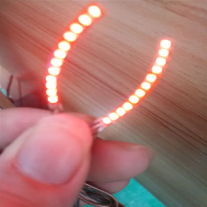 BearPaw 1 пара Led накладные ресницы женские светящиеся цветные накладные ресницы будут светиться вечерние светящиеся блестящие ресницы
