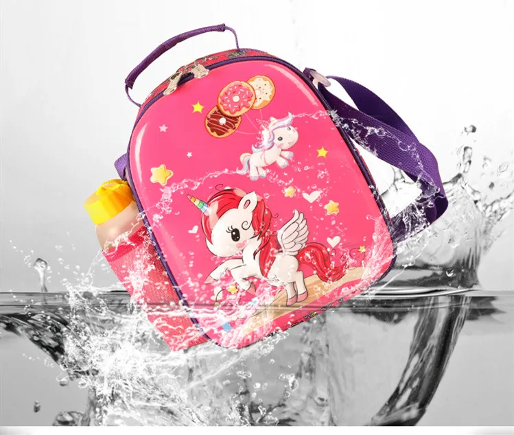 Сумка для ланча для детей 2-8 лет, жесткая EVA мультяшная сумка на одно ...