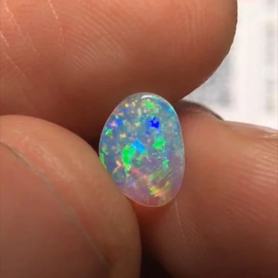 A1225 австралийского происхождения 0.645ct натуральные опалы свободные драгоценные камни бусины для изготовления ювелирных изделий для изготовления колец подвески