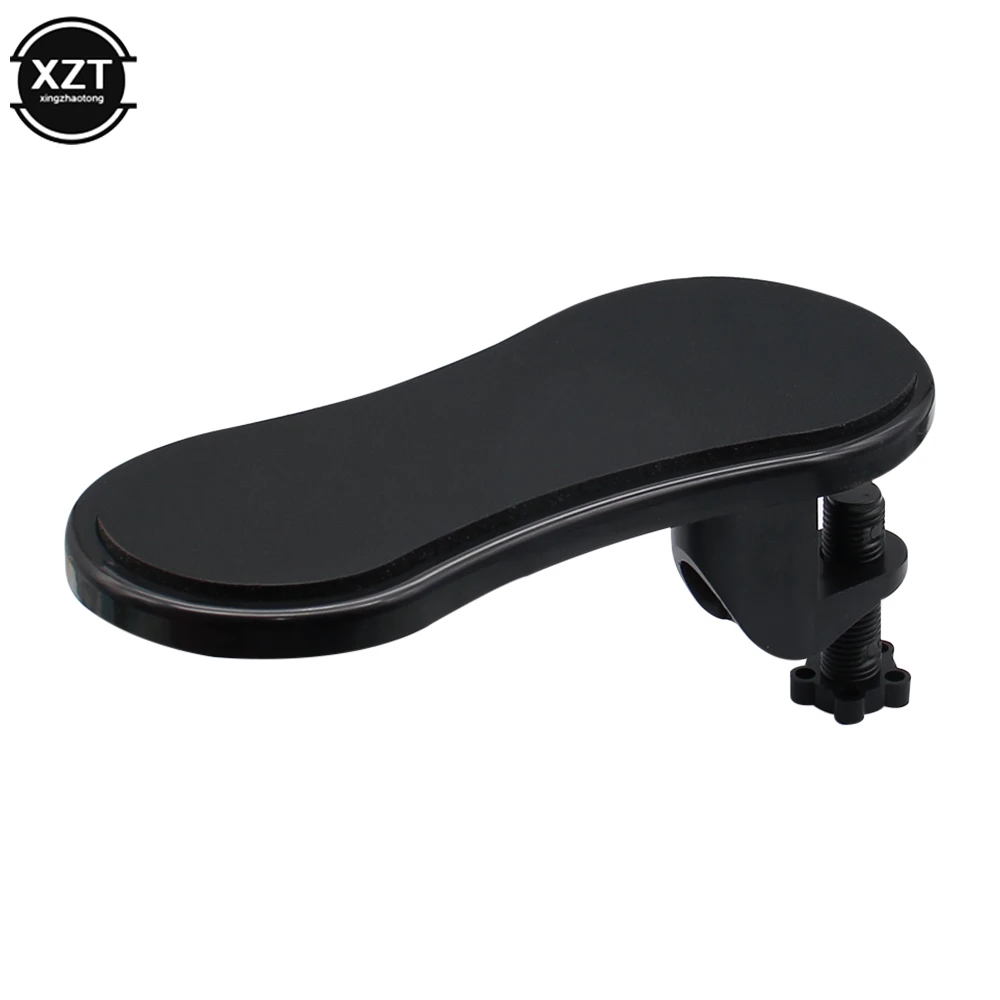 Bracciolo Attaccabile Per Scrivania Con Supporto Per Polso E Mouse Pad - Regolabile E Portatile In ABS+Nylon - 2