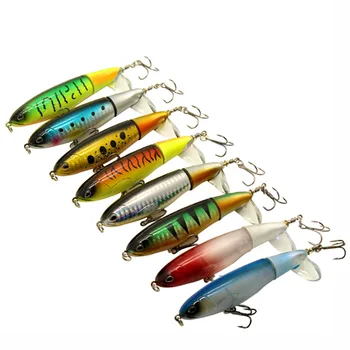 

Set Fishing Lures Kit Propeller Water Surface Tractor Spinning Floating