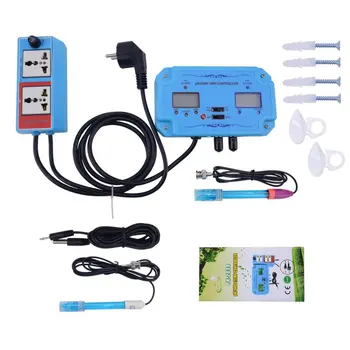 

3 in 1 pH/TEMP/ORP Controller Water Quality Detector BNC Type Probe Water Quality Tester Analyzer Aquarium Monitor