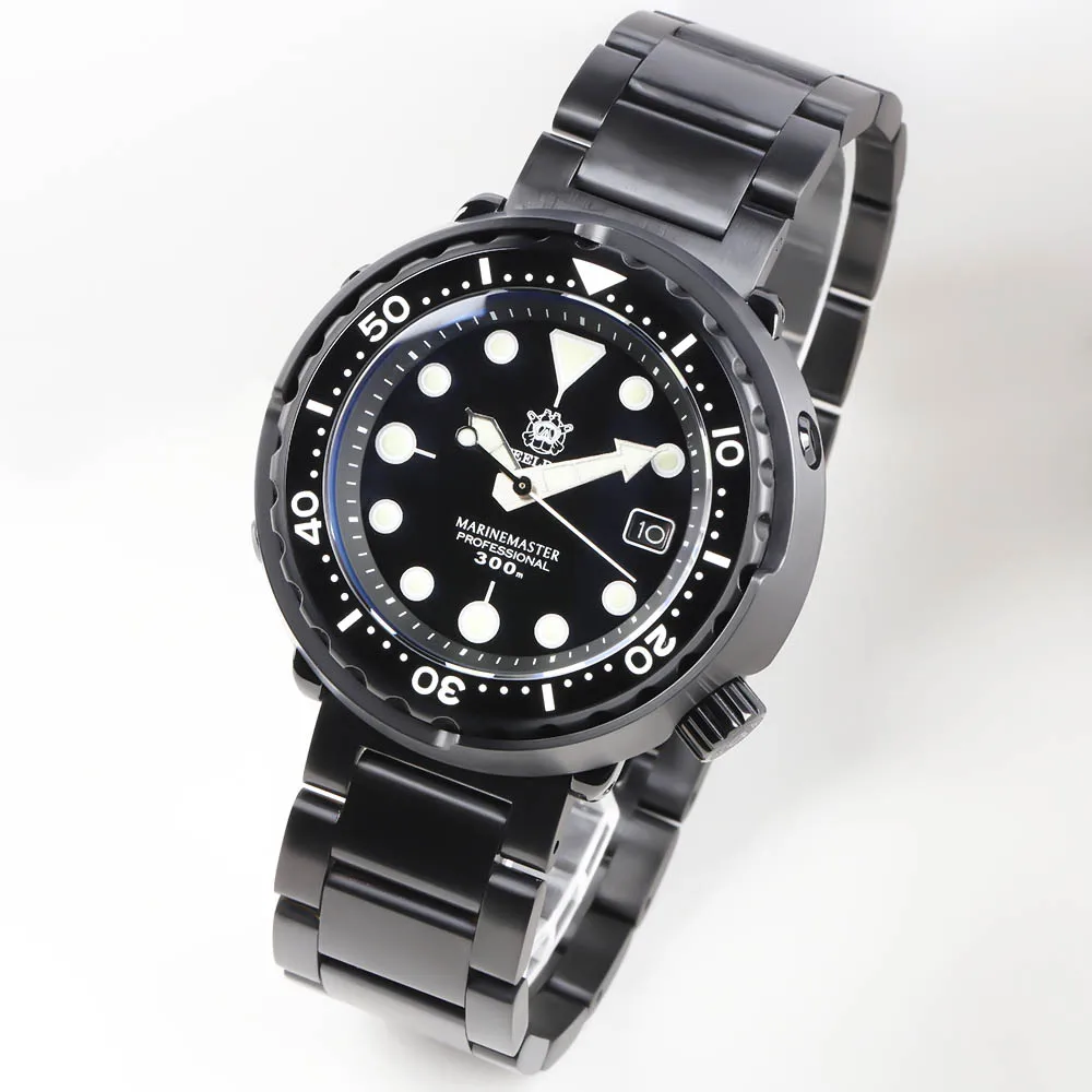 STEELDIVE SD1975 Tuna Diver Watch PVD 
