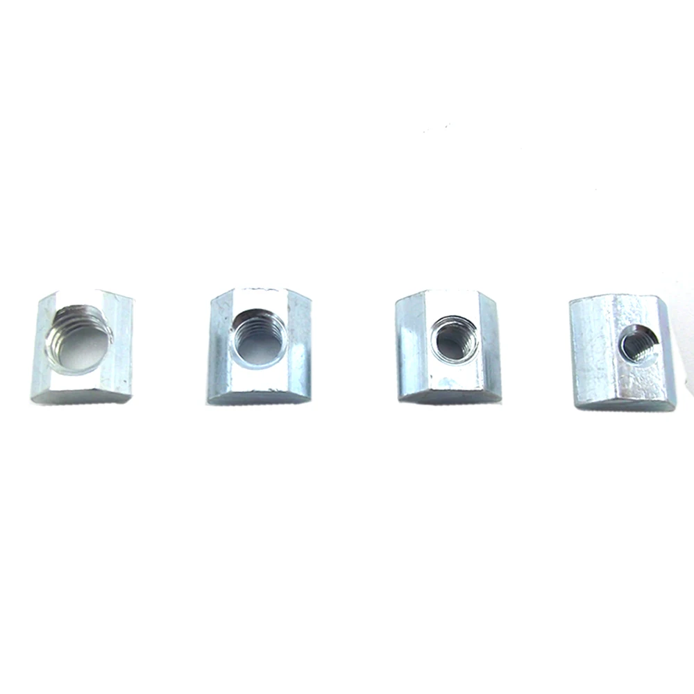 100pcs M3 M4 M5 M6 Nickel Plated T Sliding Nuts nut Fastener Connector