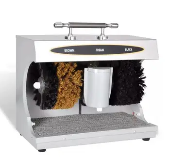 

VidaXL Automatic Shoe Polisher Shoe Brush Brown And Black Brushes Smart Sensor