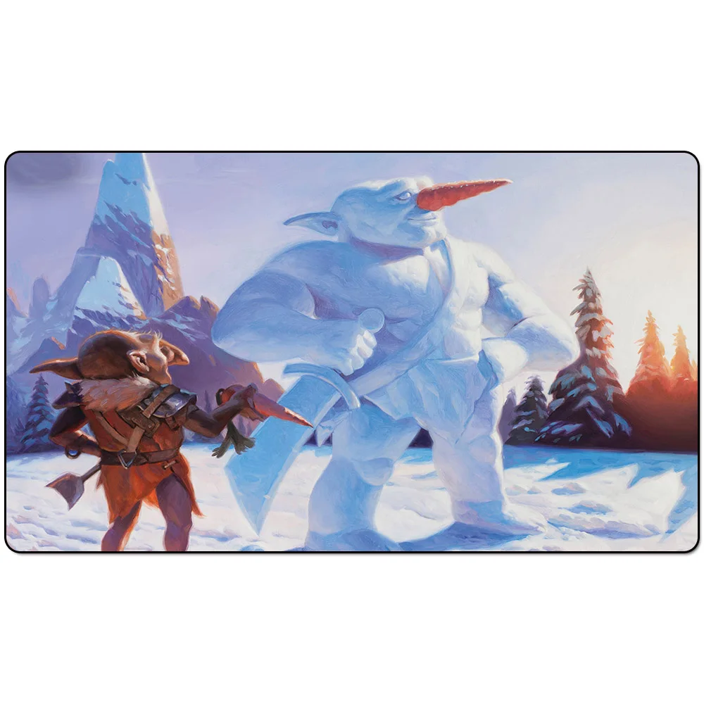 60x35cm Size (24 X 14 Inch) Magic Playmat Goblin Snowman (secret Lair
