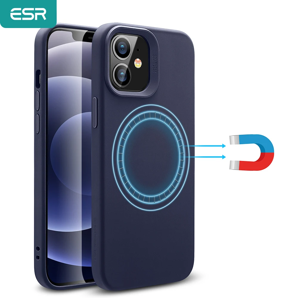 Esr Iphone 12 Pro Max Case Silicone Esr Halolock Case Esr Case