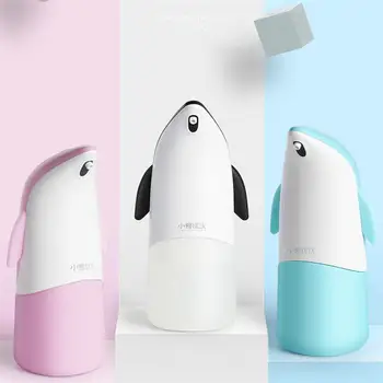 

Penguin Automatic Soap Dispenser Touchless Sensor USB Motion Sensor Hand Free Dish Soap Dispenser Hand Soap Foaming Dispenser