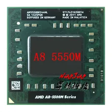 AMD A8-Series A8-5550M A8 5550 M 2,1 GHz Quad-Core Quad-Hilo de procesador de CPU AM5550DEC44HL hembra FS1