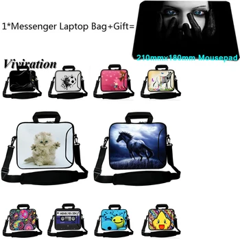 

Mousepad+Women Mens Messenger 17 Inch Laptop Bag 15.6 15 13 12 14 17.3 10 Tablet Case For Macbook Pro Air 13.3 13 11.6 15.4 Case