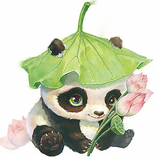 Diamond Paint Animal Panda Pictures 3