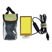 Универсальность съемный аварийный поисковый фонарь 2000Lm Светодиодный прожектор управляемый двойной цвет Магнитная база перезаряжаемая Рабочая лампа