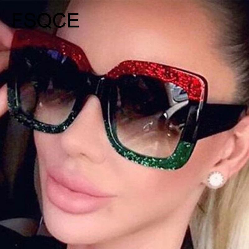 

Square Sunglasses Women Italy Luxury Brand Designer Women Mirror Sun Glasses Vintage Sun Glasses Female Eyewear