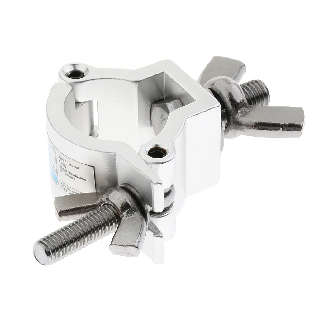 Aluminum LED Stage Light Hook Clamp Truss Clamp Loading 50kg