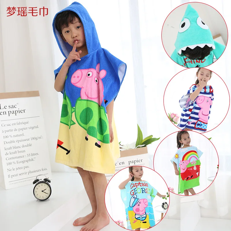 

Bath Towel for Children Cloak Pure Cotton Hooded Bath Towel for Children Cloak Baby Mantle Beach Towel Baby Bathrobe
