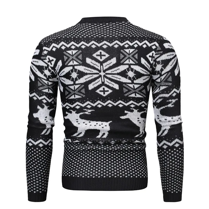 Men Fashion Sweater Clothes Streetwear Social Casual Slim Fit Knitted Pullovers Ctudent Male Sweatshirt Quality Sweaters Tops