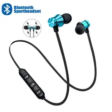 XT11 магнитные Bluetooth 4,2 наушники для спорта, бега беспроводная гарнитура с лентой на шею наушники с микрофоном стерео музыка для huawei Xiaomi