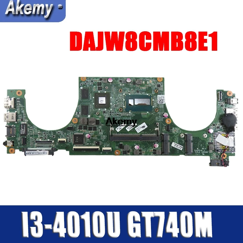 DAJW8CMB8E1 материнская плата для ноутбука Dell Vostro 5470 оригинальная материнская плата I3-4010U GT740M